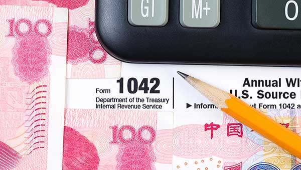 Federal Form 1042