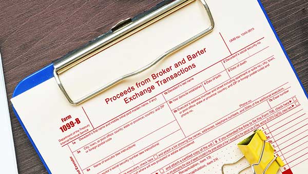 Federal Form 1099-B