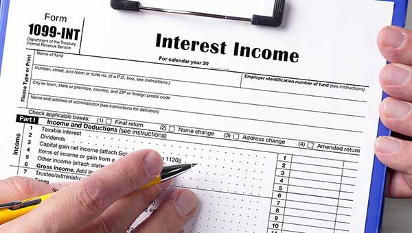 Federal Form 1099-INT