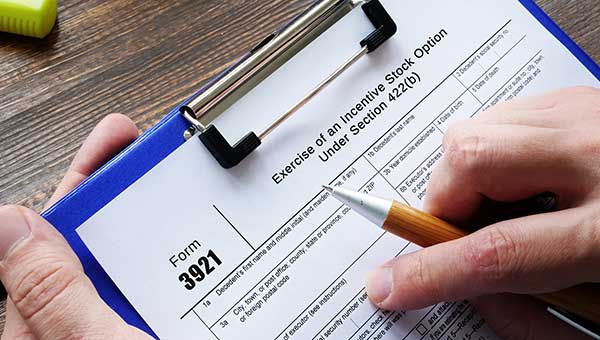 Federal Form 3921