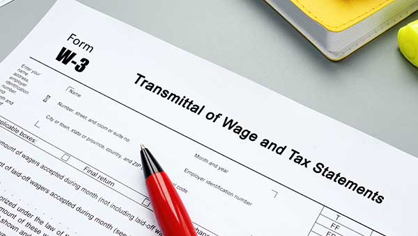 Federal Form W-3